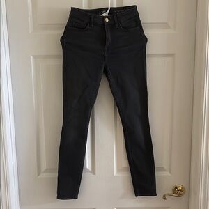 7 for all Mankind Women's Black Skinny Jeans